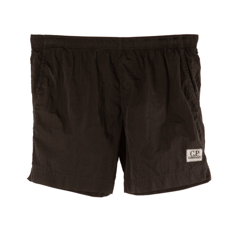 C.P. Company Chrome Swim Shorts Black 999 12CMBW005A-000004G Degli Uberti